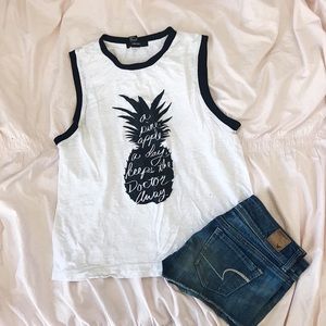 A pineapple a day keeps the doctor away: shirt
